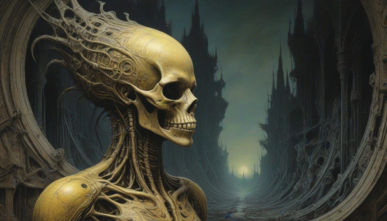 Vintage Rock Music Book with Intricate Illustrations