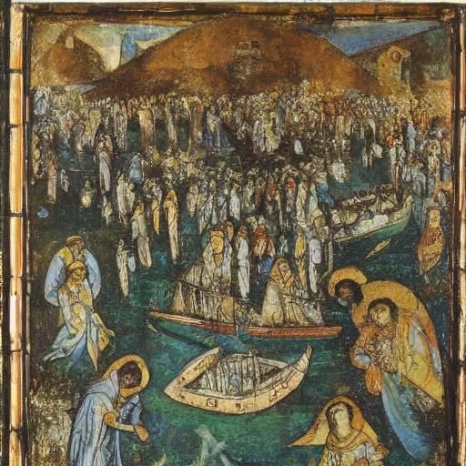 Archangels and Devils in Underwater Shipwrecks
