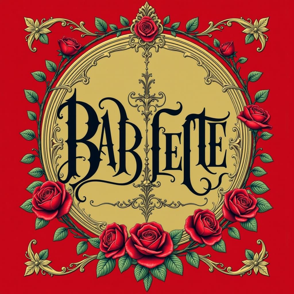 Bold Poster of BABETTE in Capital Letters