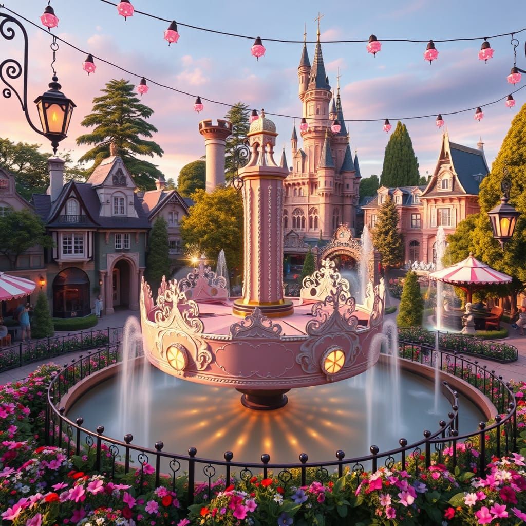 Whimsical European Fantasy Amusement Park in San Francisco