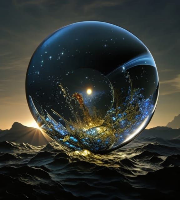 Ornate Box with Cat in Detailed Fantasy Style