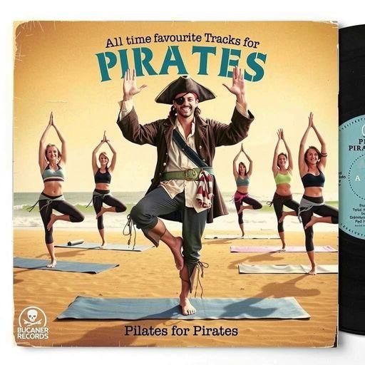 "Pilates for Pirates" album. Yarrrr! For when you need to work on your plank.