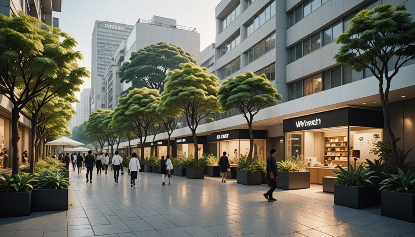 Frutiger Technozen Aesthetic Environment