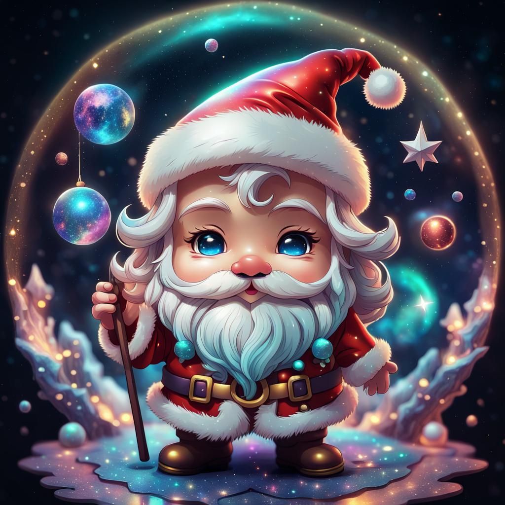 Santa globe