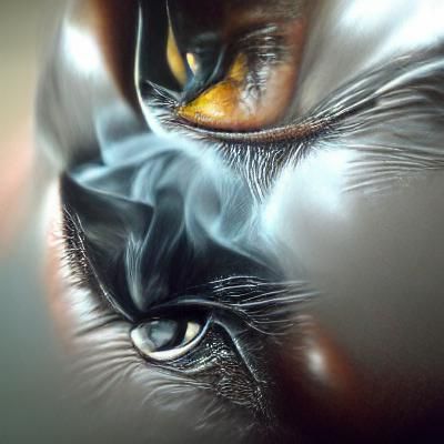 Hyperrealistic 3D Cat's Eye in 8K