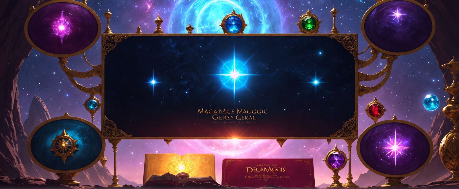 Futuristic Magi: A Fantasycore Spacecore Dreamscape