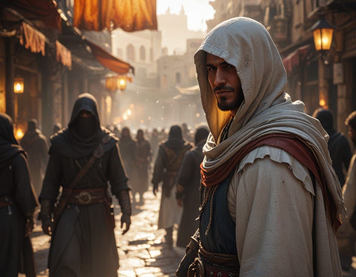 Ancient Assassin in 12th Century Jerusalem