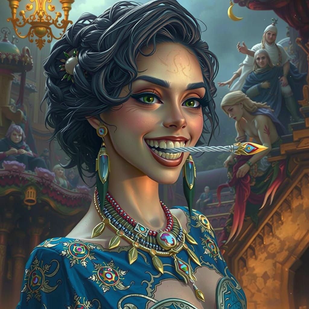 A Muted Mystic in a Fantasy Realm Struggles to Speak