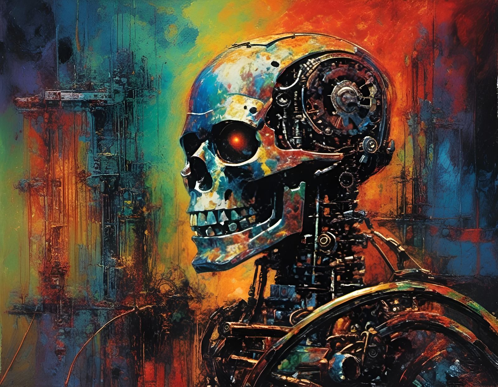 Deconstruction of a Terminator Endoskeleton