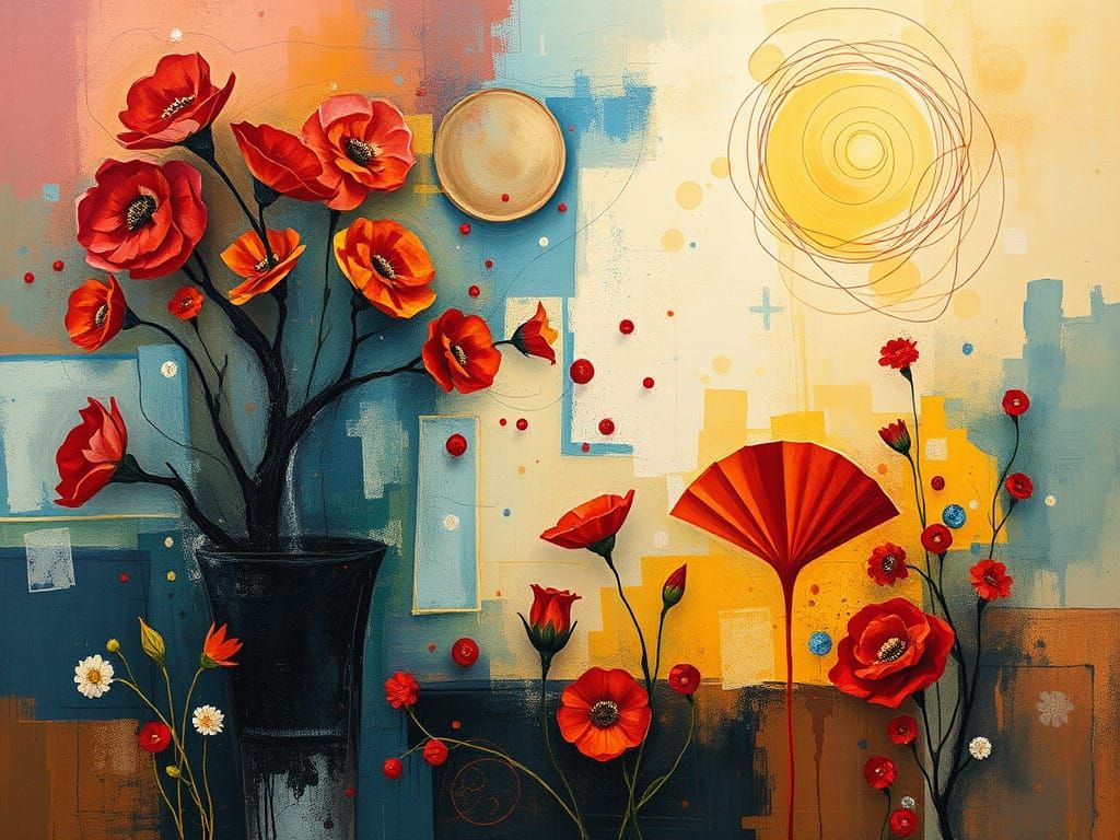 Emotional Expression in Abstract Brushstrokes