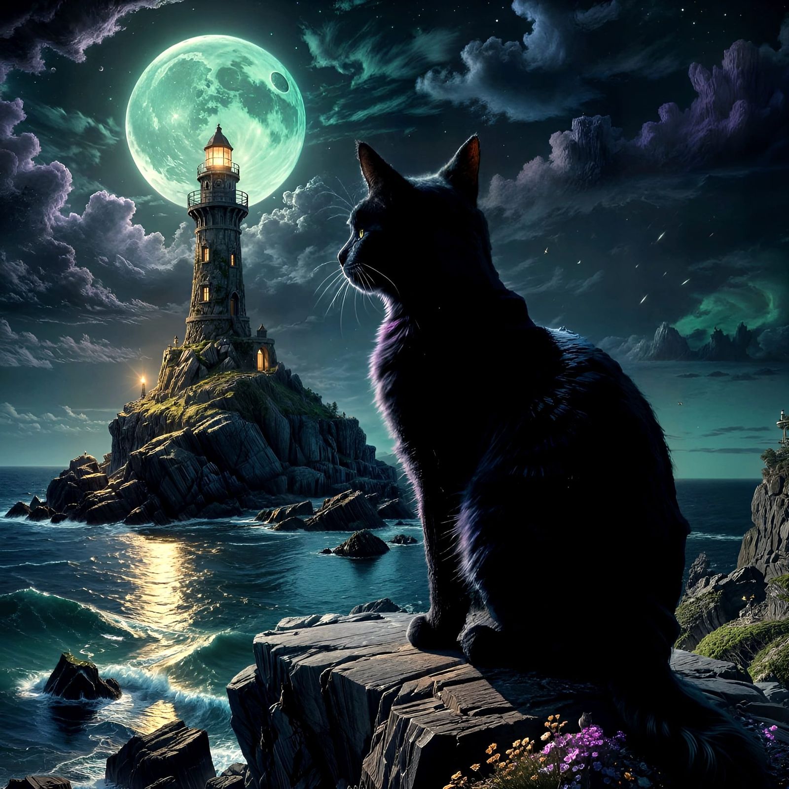 Lighthouse on Purring Stone