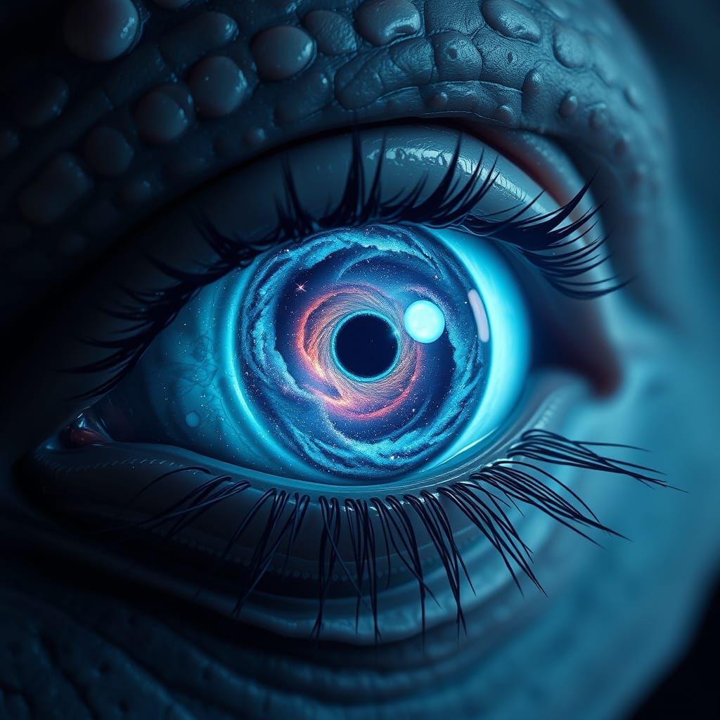 Cosmic Eye of the Reptilian Universe