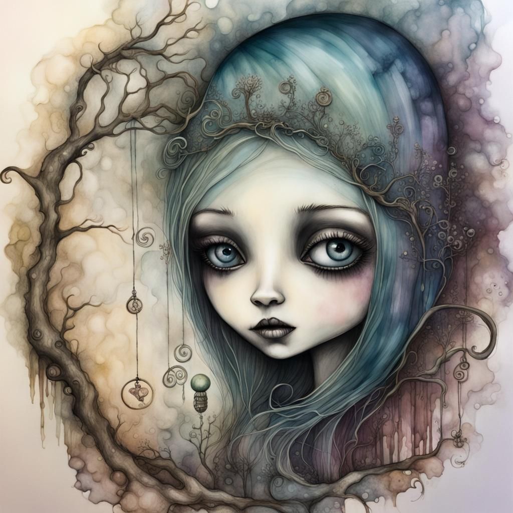 Surreal Search for the Inner Void: Alcohol Ink Art