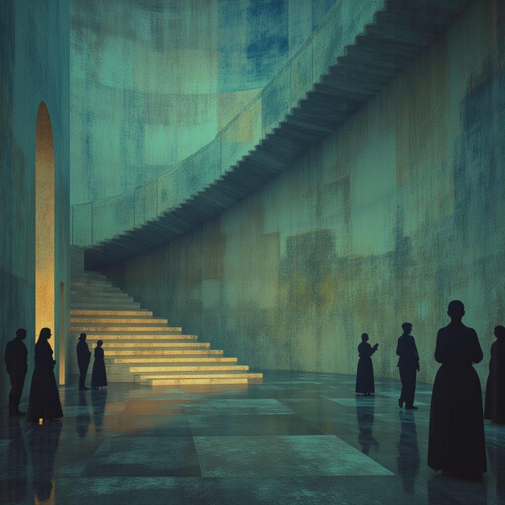 Terminal Lucidity Captured in AI Art