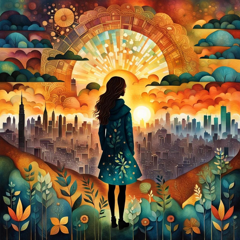 Empowering Collage of Inspirational Images and Quotes