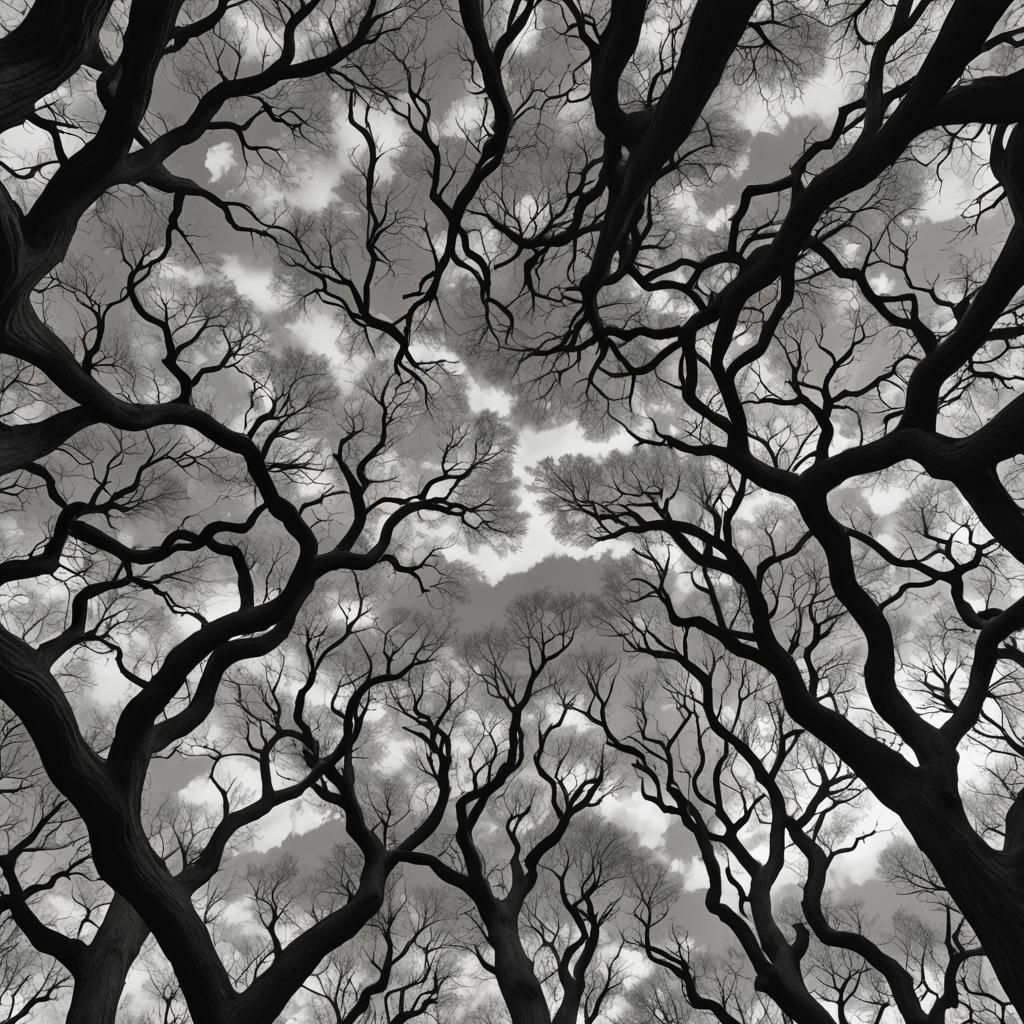 Warped Trees and Morphing Skies in Elastic Reality
