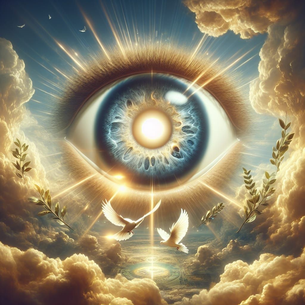 Luminous Eye in the Sky: A Conceptual Rendering