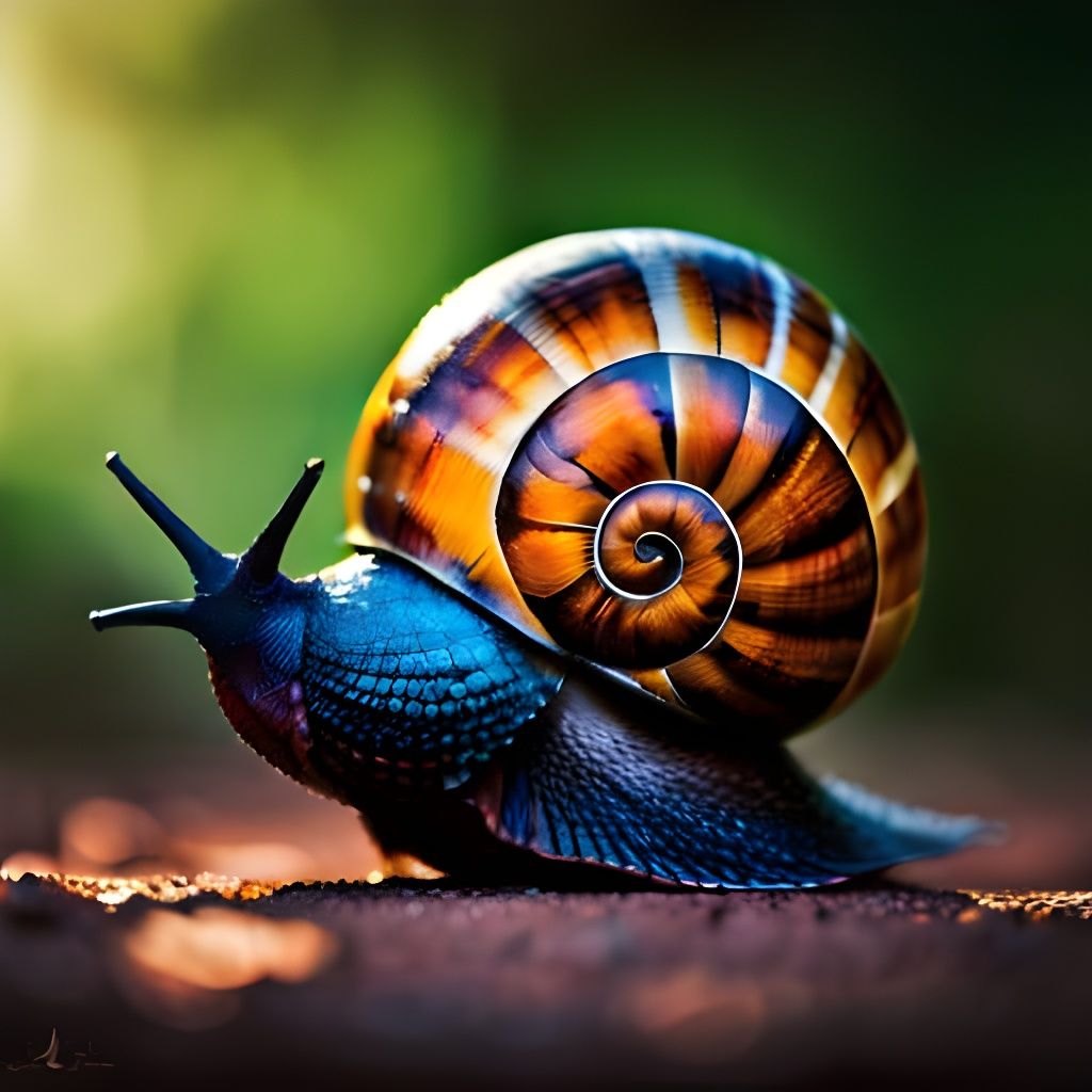 Purple Sapphire Snail