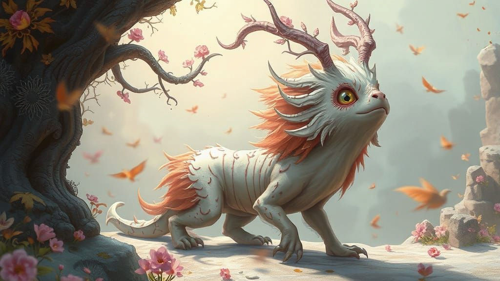 Vibrant Cityscape Reborn in Digital Art