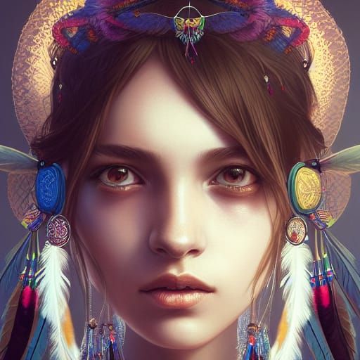 Colorful Feathers