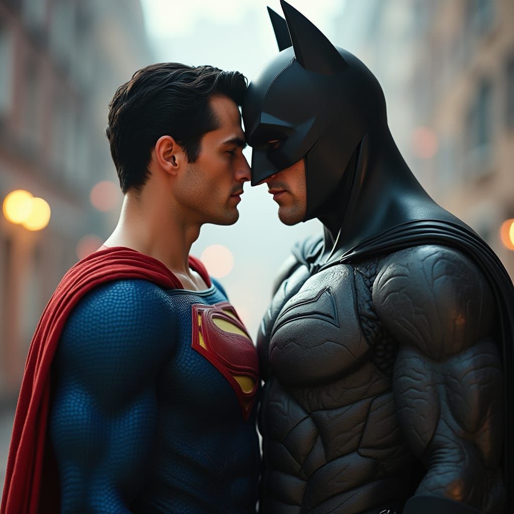 Superhero Icons in Epic Duet