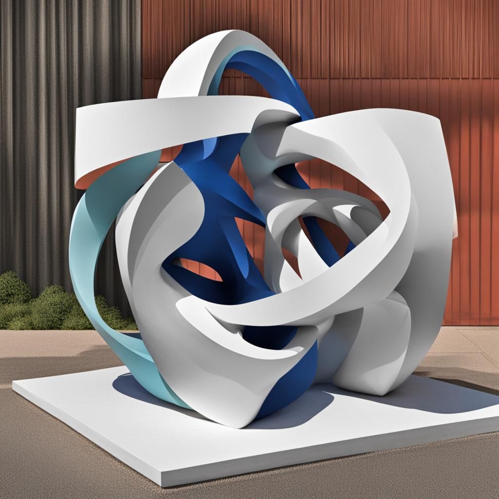 Abstract Sculpture: You Are Me, I Am You