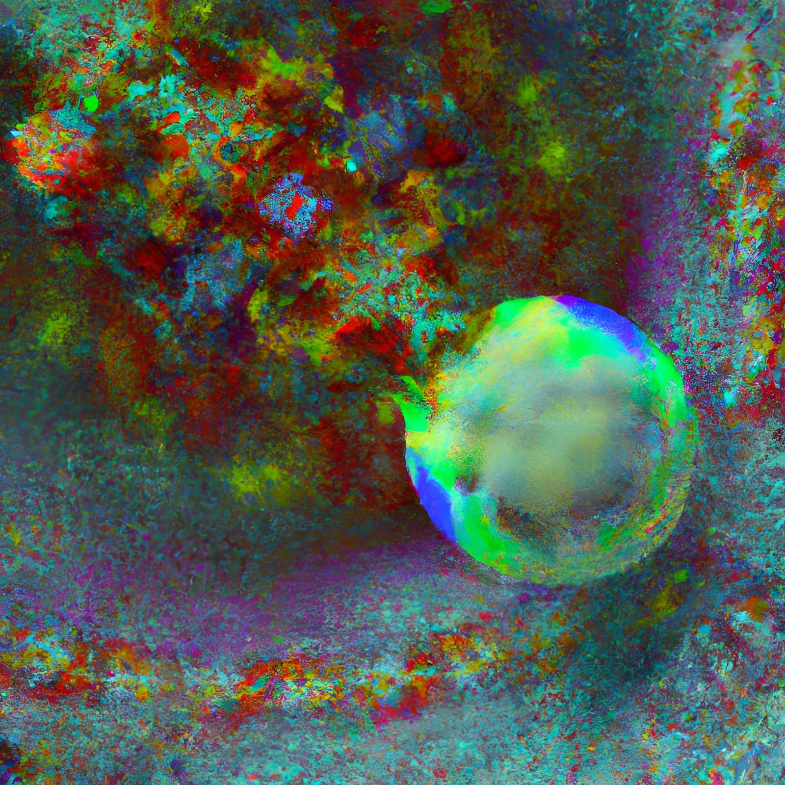 Adansito's Stunning Alpha Centauri Flyby Mural