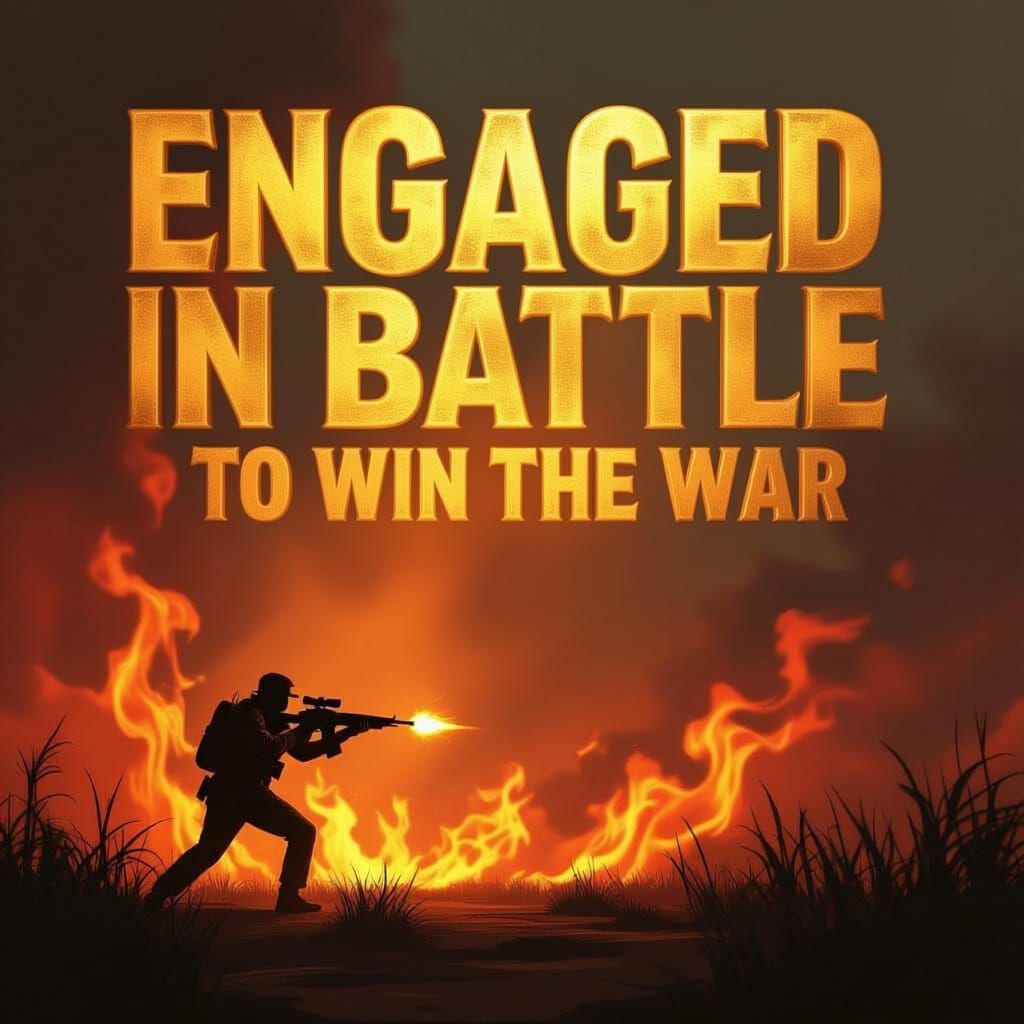 Fried Chicken Battles Fiery Flames in Dramatic Scene