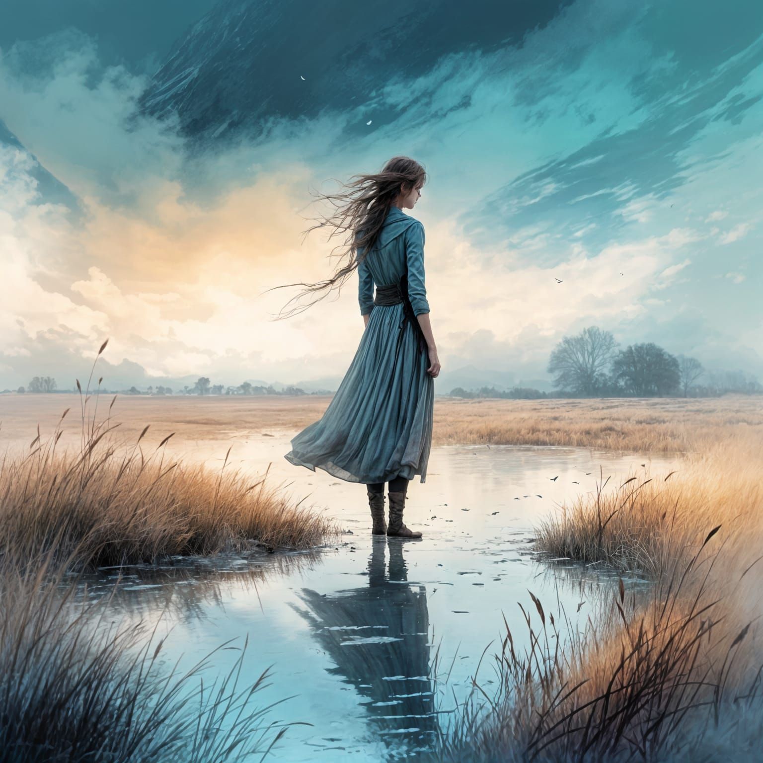 Evocative Distant Memory Generated by AI