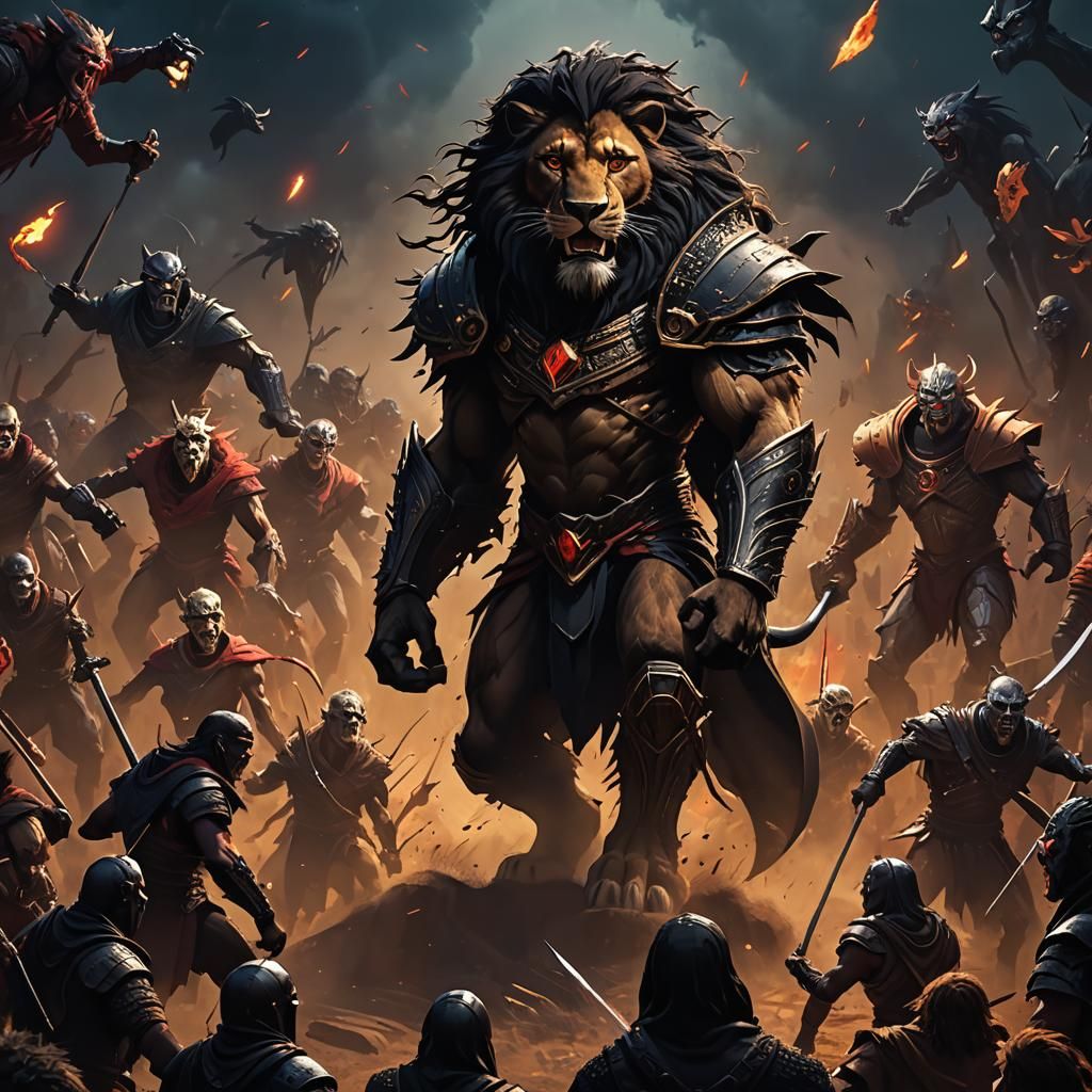 Scar as Dark Lord Leads Undead Army