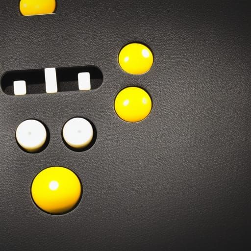 Pac-Man on Game Console: Professional Photography