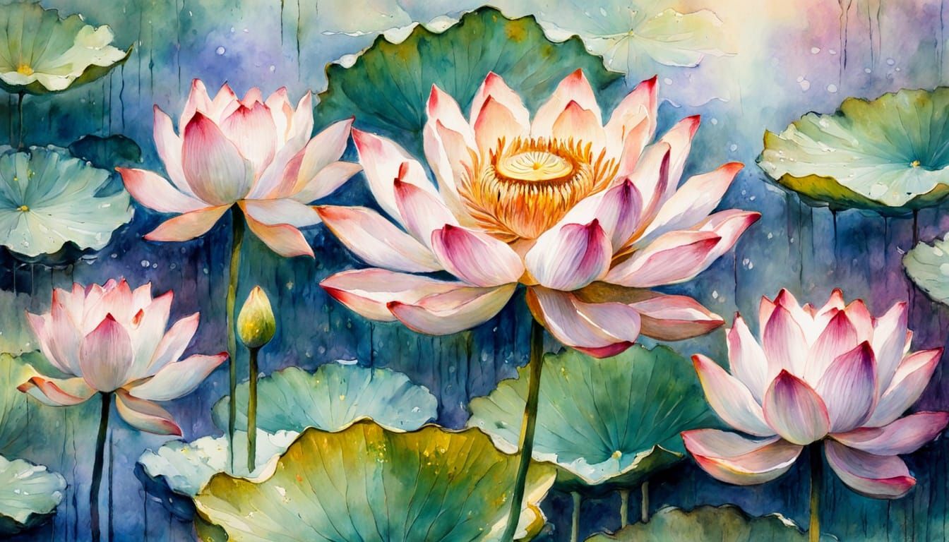 lotus flowers