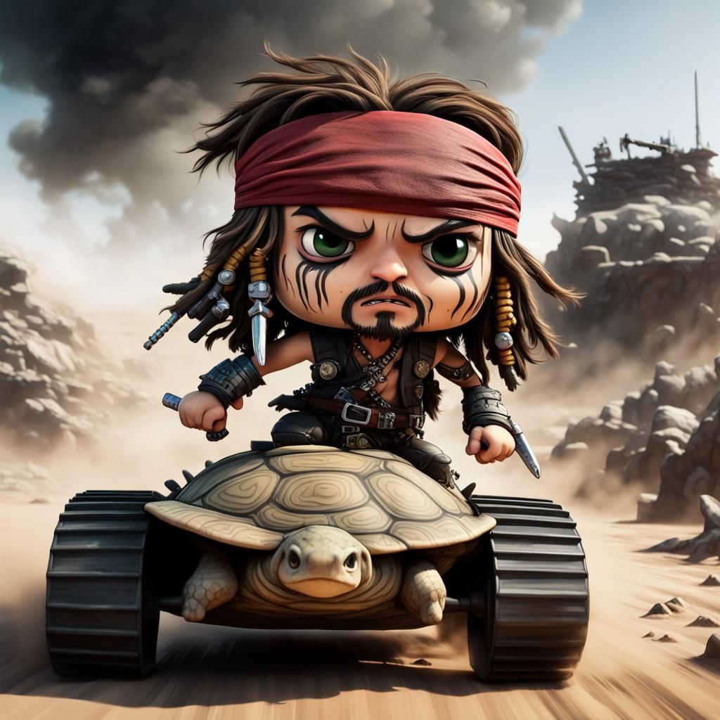 Mad Max: Captain Jack Sparrow's Wasteland Race