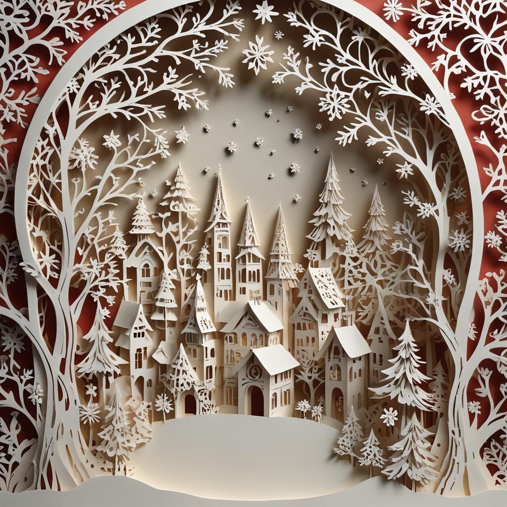 Winterland Kirigami