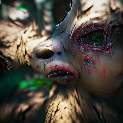 Nightmare Forest: 3D Concept Art in Unreal Engine
