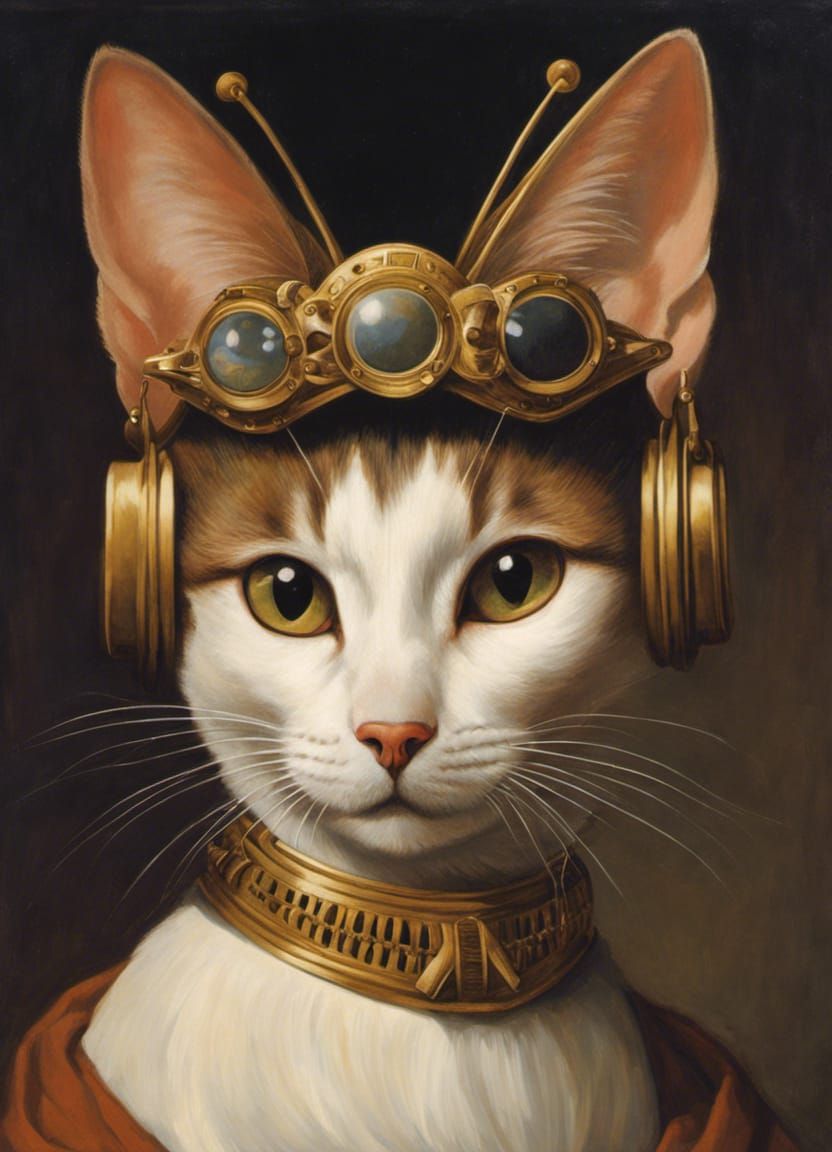 Not Princess Leia as a cat apparently