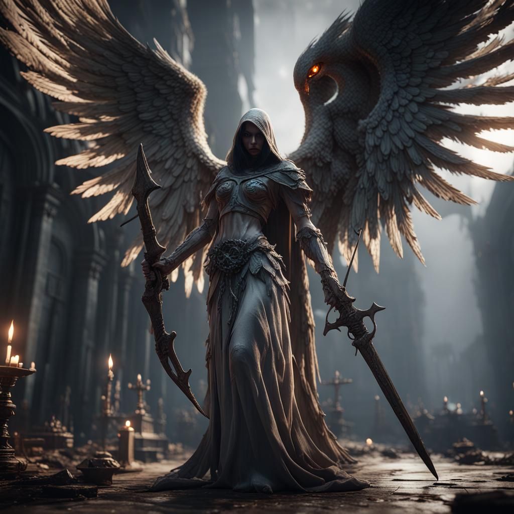 Angel of Death: 3D Game Cinematic Masterpiece