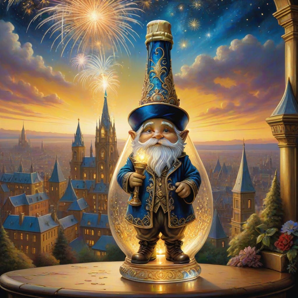 Gnome Bottle