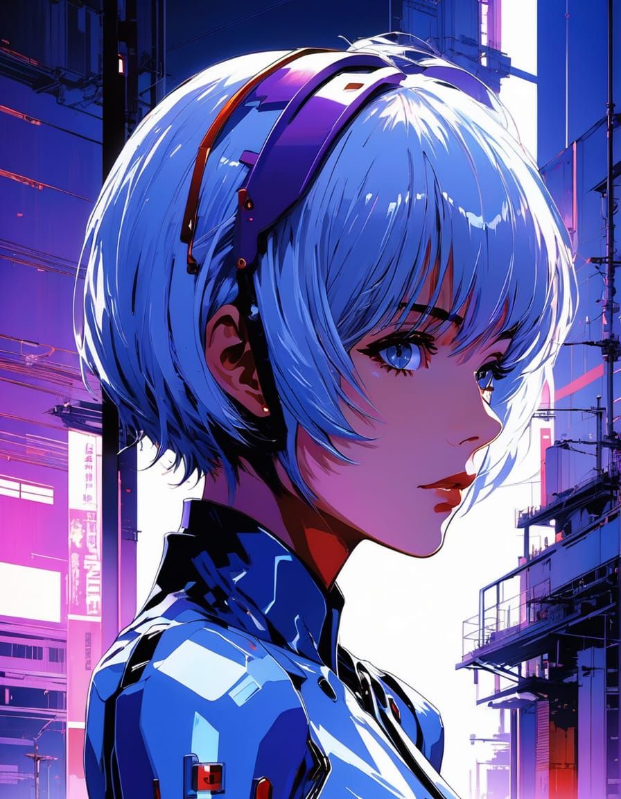 Rei Ayanamo from Neon Genesis Evangelion