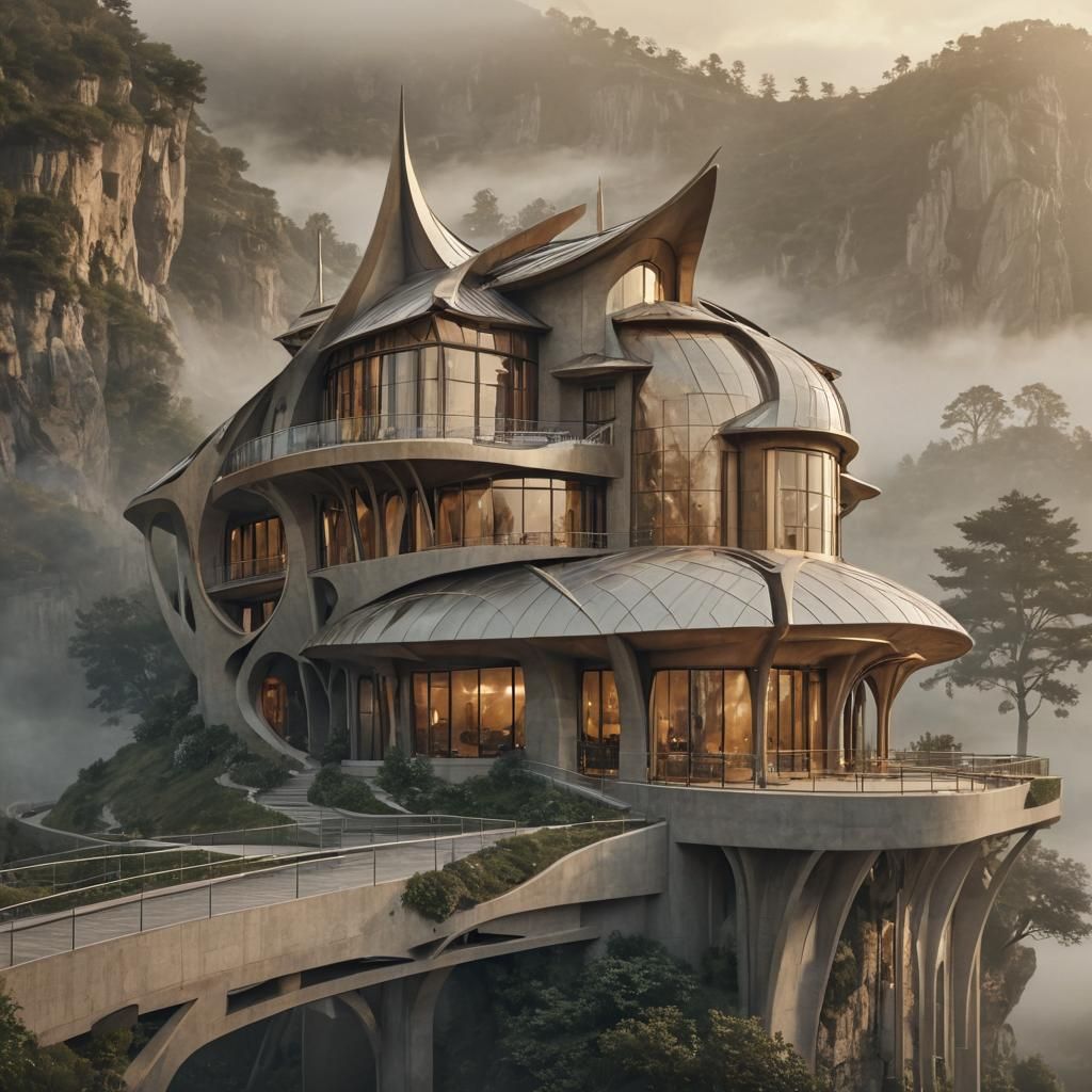 Futuristic Architecture Inspired by Leonardo da Vinci