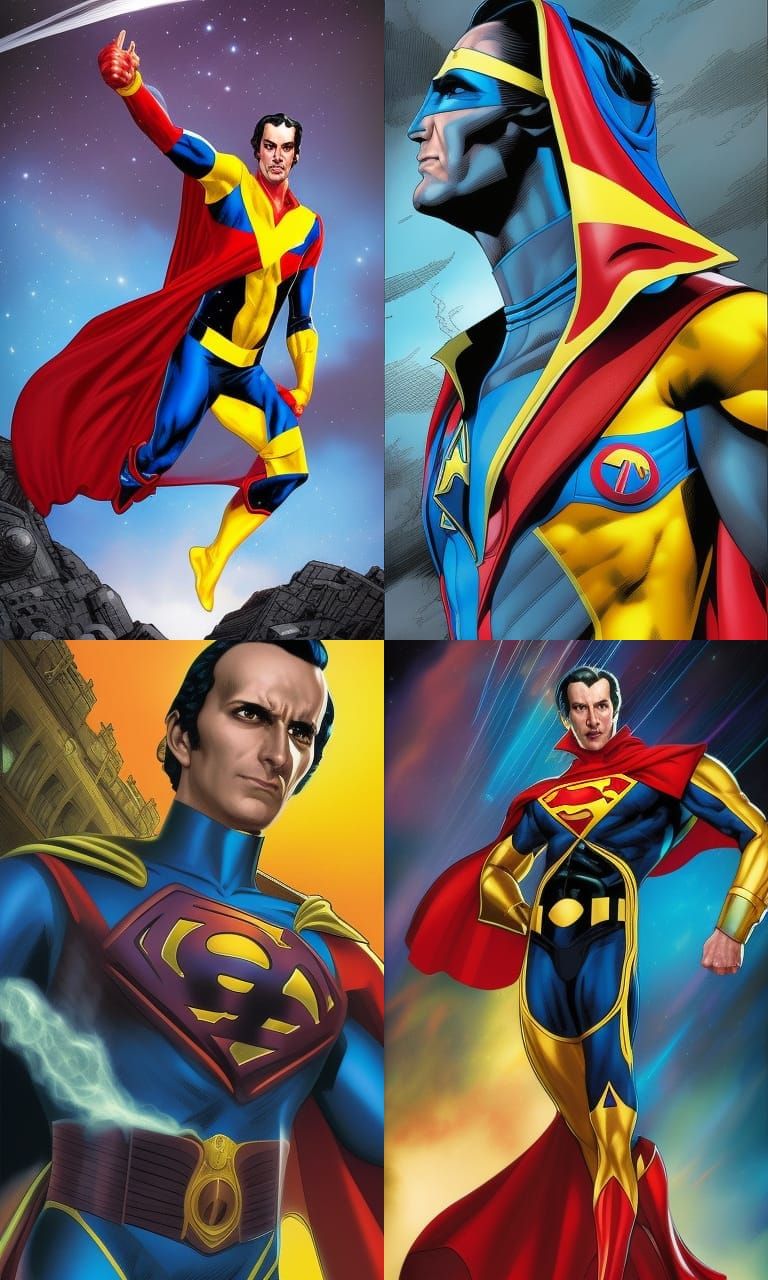 Simon Bolivar as a Superhero: Cinematic Comic Art