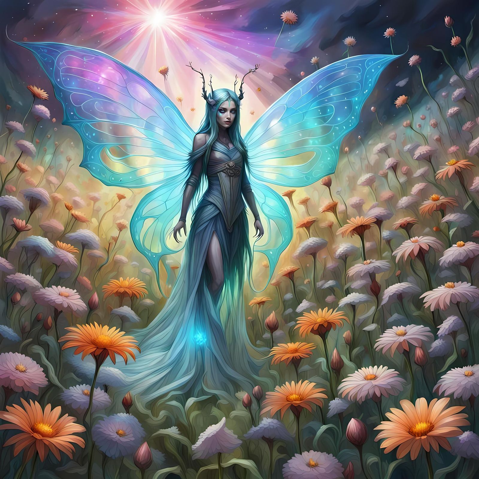 Evil Fairy in Holographic Labyrinth Masterpiece