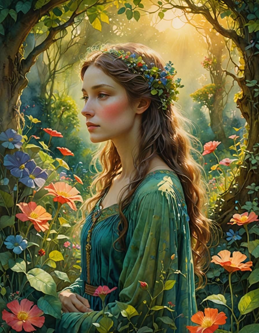 The contemplation of beauty causes the soul to grow wings