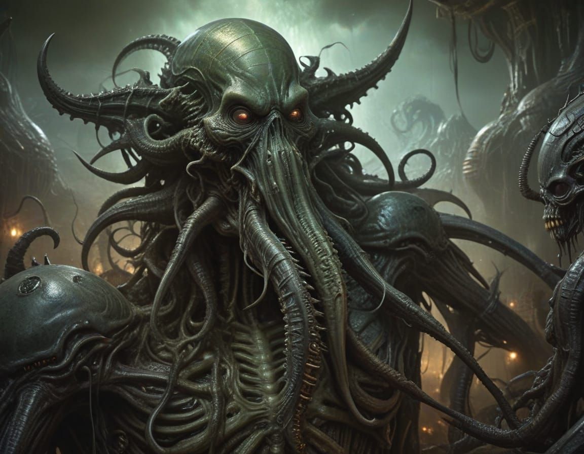 CTHULHU HYBRID ALIEN MONSTROSITY
