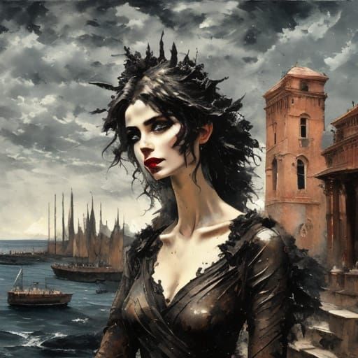 Impasto Dark Monster