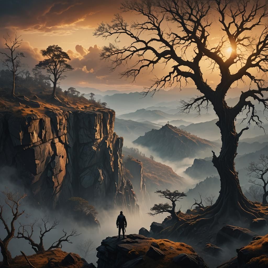 Surreal Landscape of Nihilism and Transfiguration