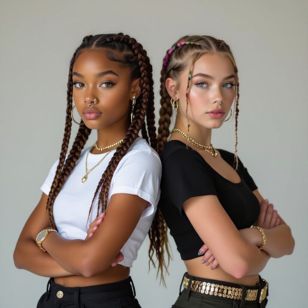 Teenagers in a Cinematic Portrait Inspired by Leibovitz