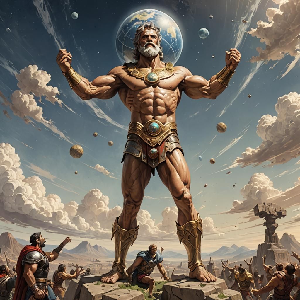 Atlas Holding Up the Sky