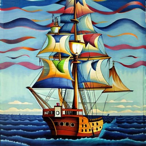 Cinematic 3D Masterpiece in Red, Gold and Black