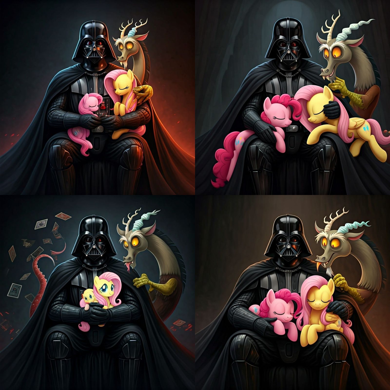 Darth Vader's Soft Spot: A My Little Pony Crossover